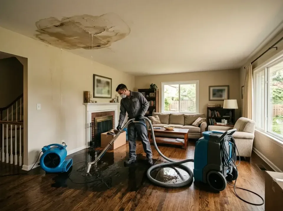 attic-pipe-burst-ceiling-drip-008 — frequently asked questions, Water Damage Restoration & Carpet Care in Pretty Bayou, FL